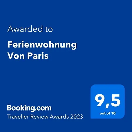 Apartment Von Paris